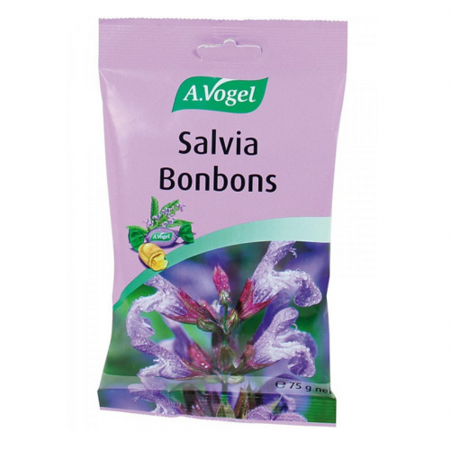 A.Vogel Salvia Bonbons Γεμιστές καραμέλες με φρέσκο φασκόμηλο 75g
